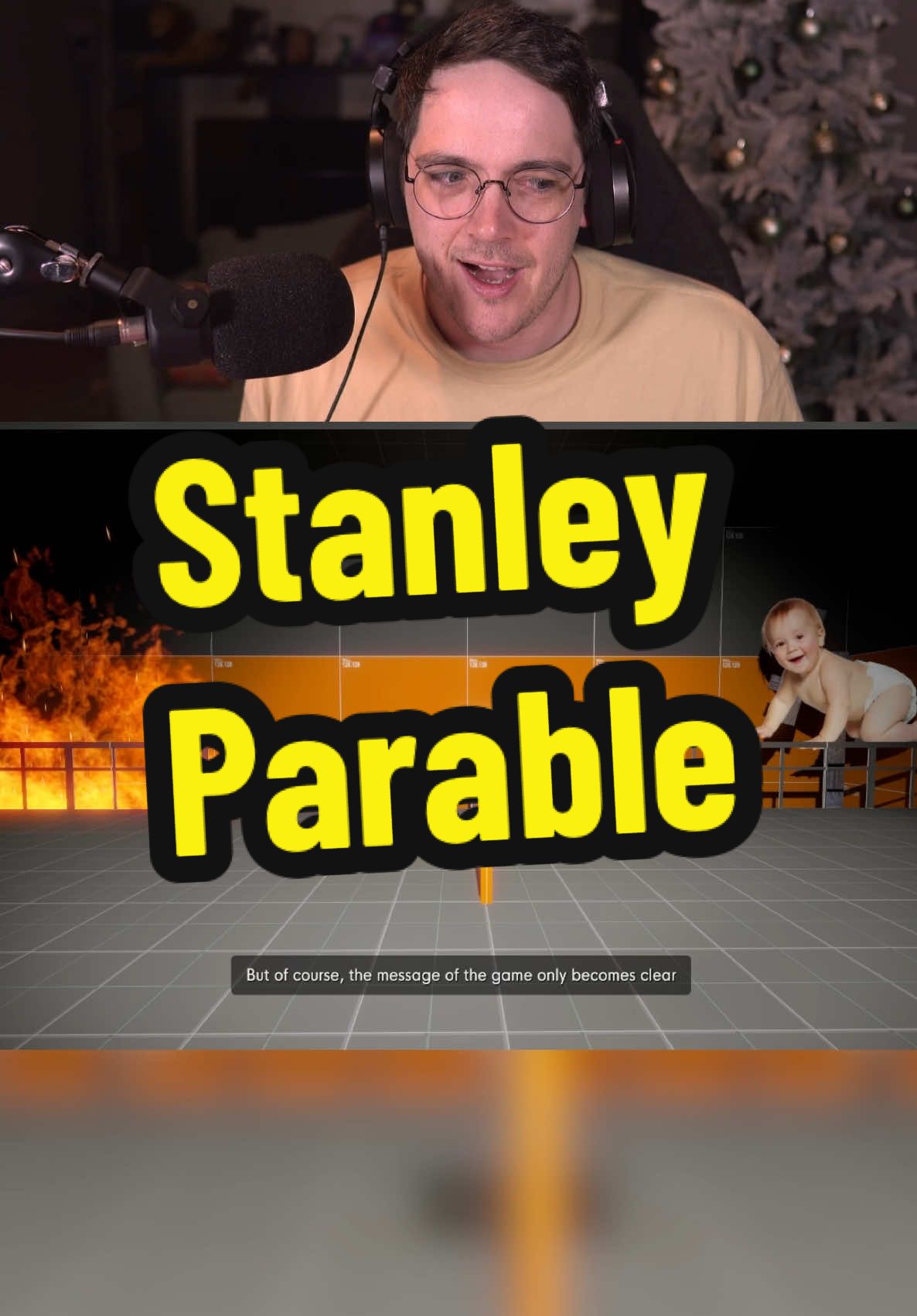 This took over 4 hours 😬 #stanleyparable #stanleyparableultradeluxe #stanleyparablenarrator #walkrman #funnygames 