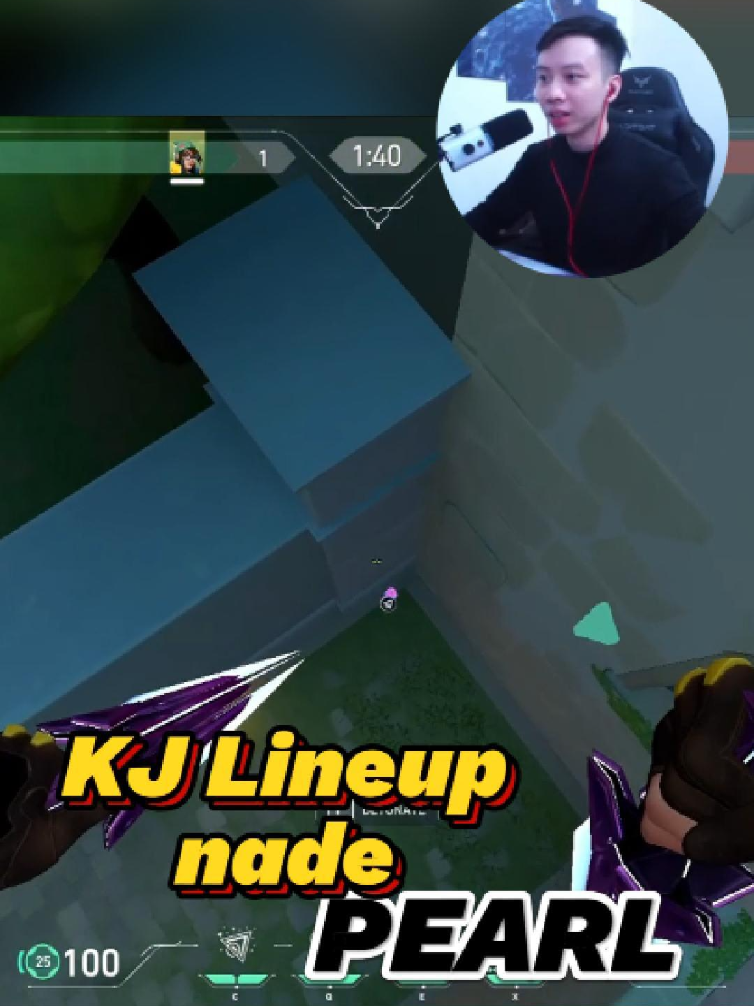 KJ lineup nade A Pearl #Valorant #valorantcreatorrush #valorantvn #GamingOnTikTok @valorant.vietnam