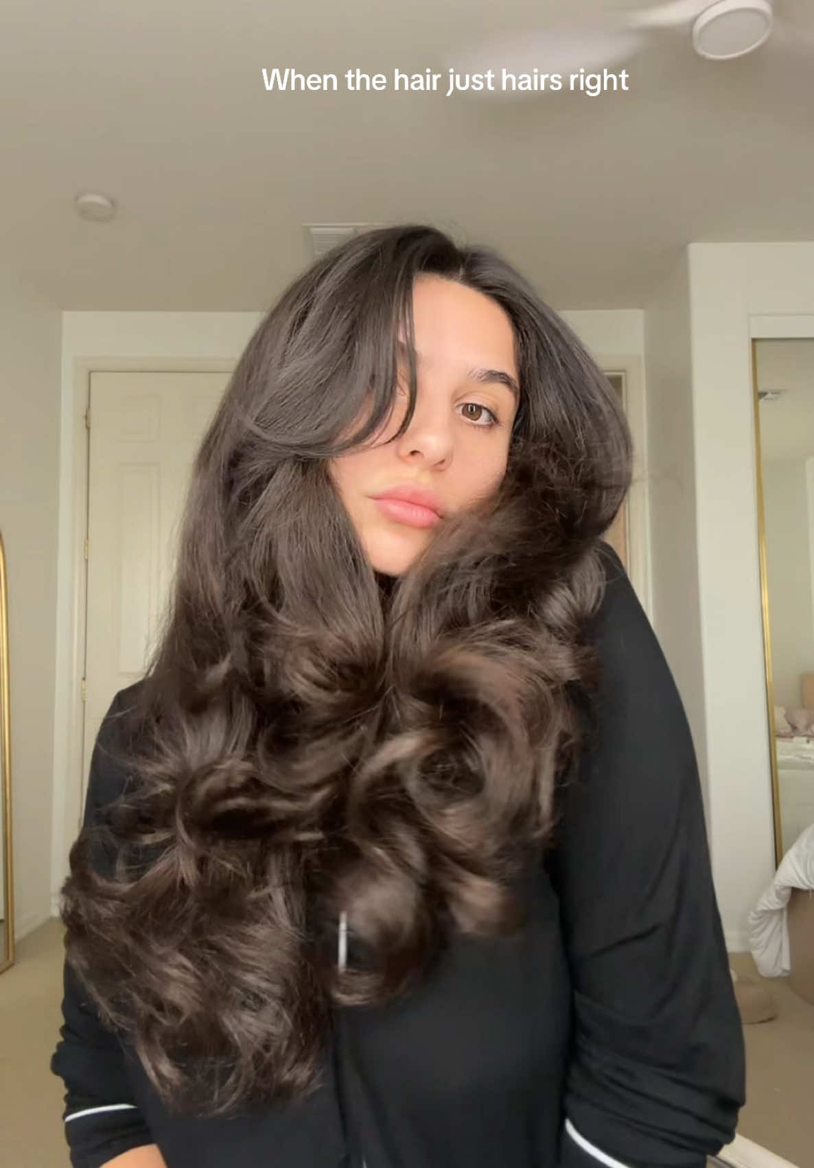 My fav feature #blowout #hairtok #hairtutorial 