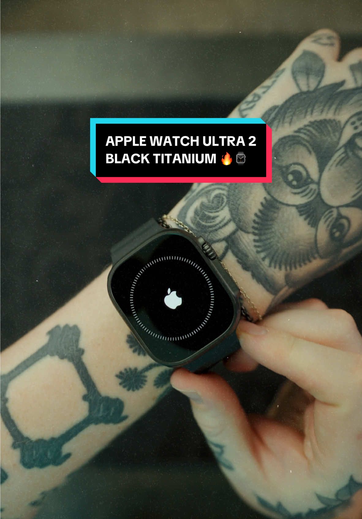 Apple Watch Ultra 2 - Black Titanium 🔥⌚️ Is this the best color? #apple #tech #applewatch #applewatchultra #applewatchultra2 #unboxing #watchos11 #techtok #asmr