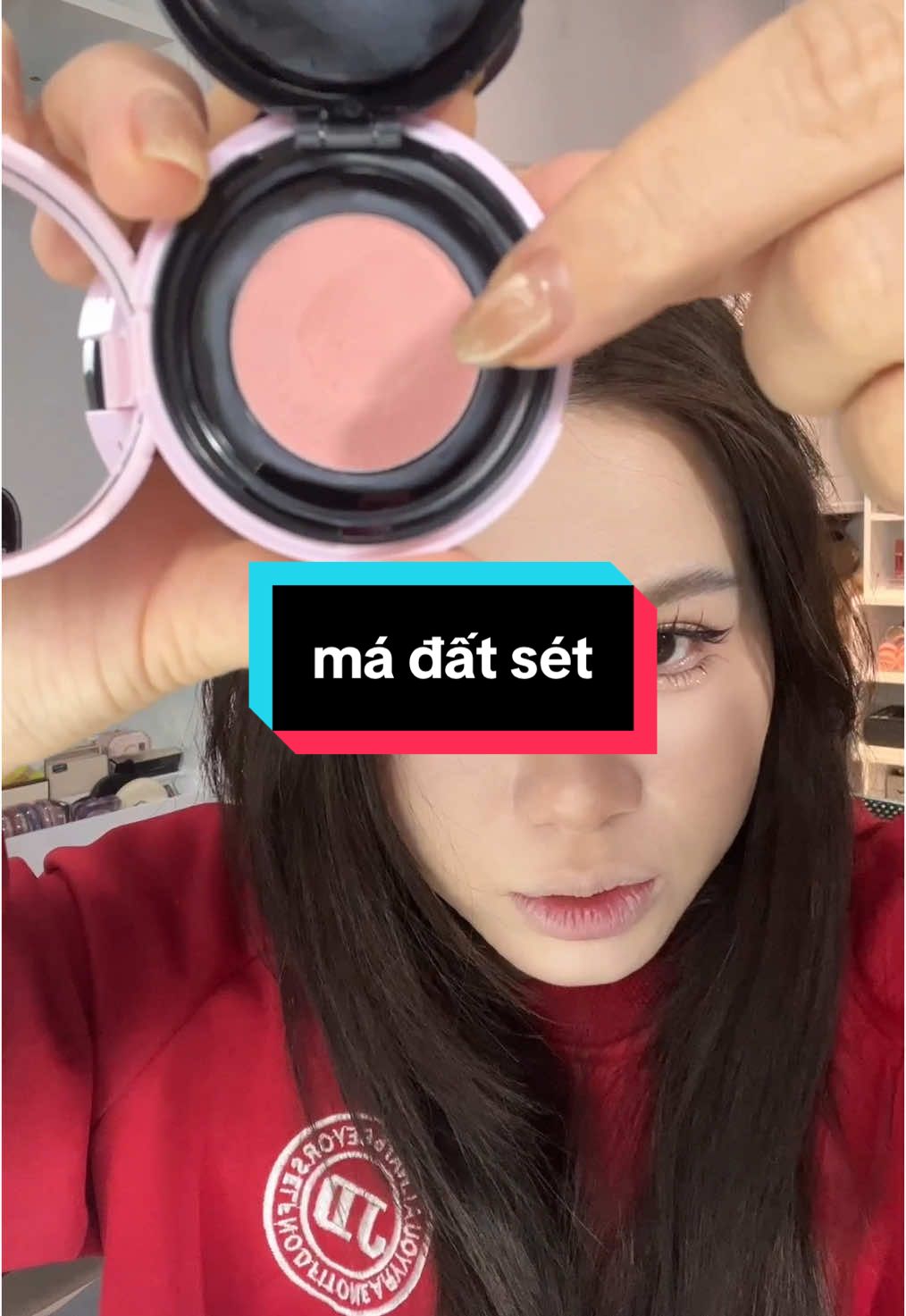 màu má đất sét #dangquynhlam #makeuptutorial #mahong #neutral #tapmakeup #pupcm #makeuptet #reviewlamdep #BeautyTok 