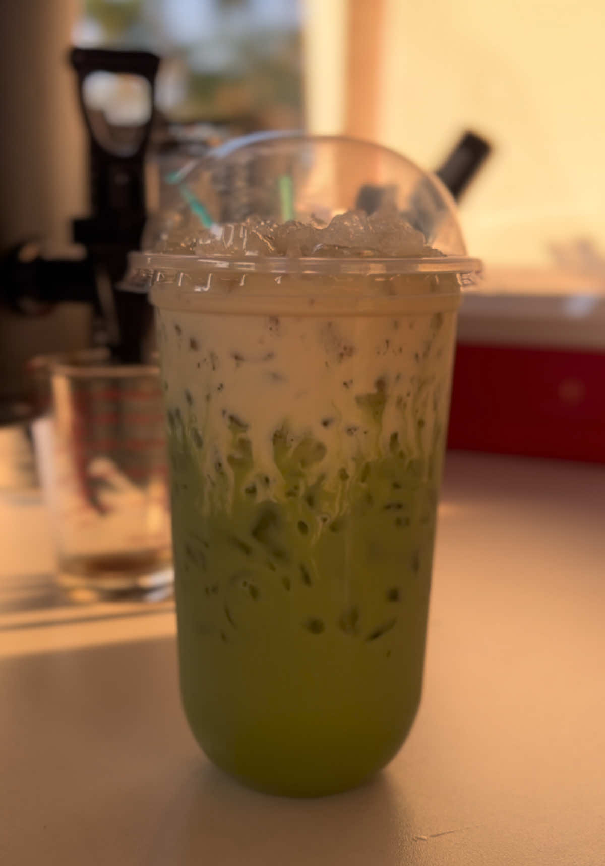 Fuh hilang dahaga 🧊😋 #thaigreentea #paritbuntar #fyp 