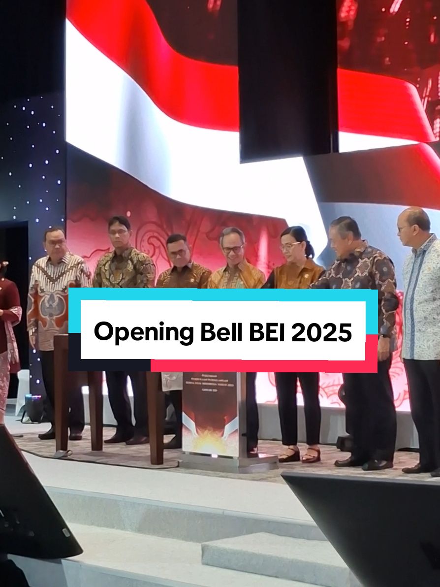 Pembukaan Perdagangan Bursa Efek Indonesia 2025 #openingbell #bursaefekindonesia #bei #saham #investasisaham 