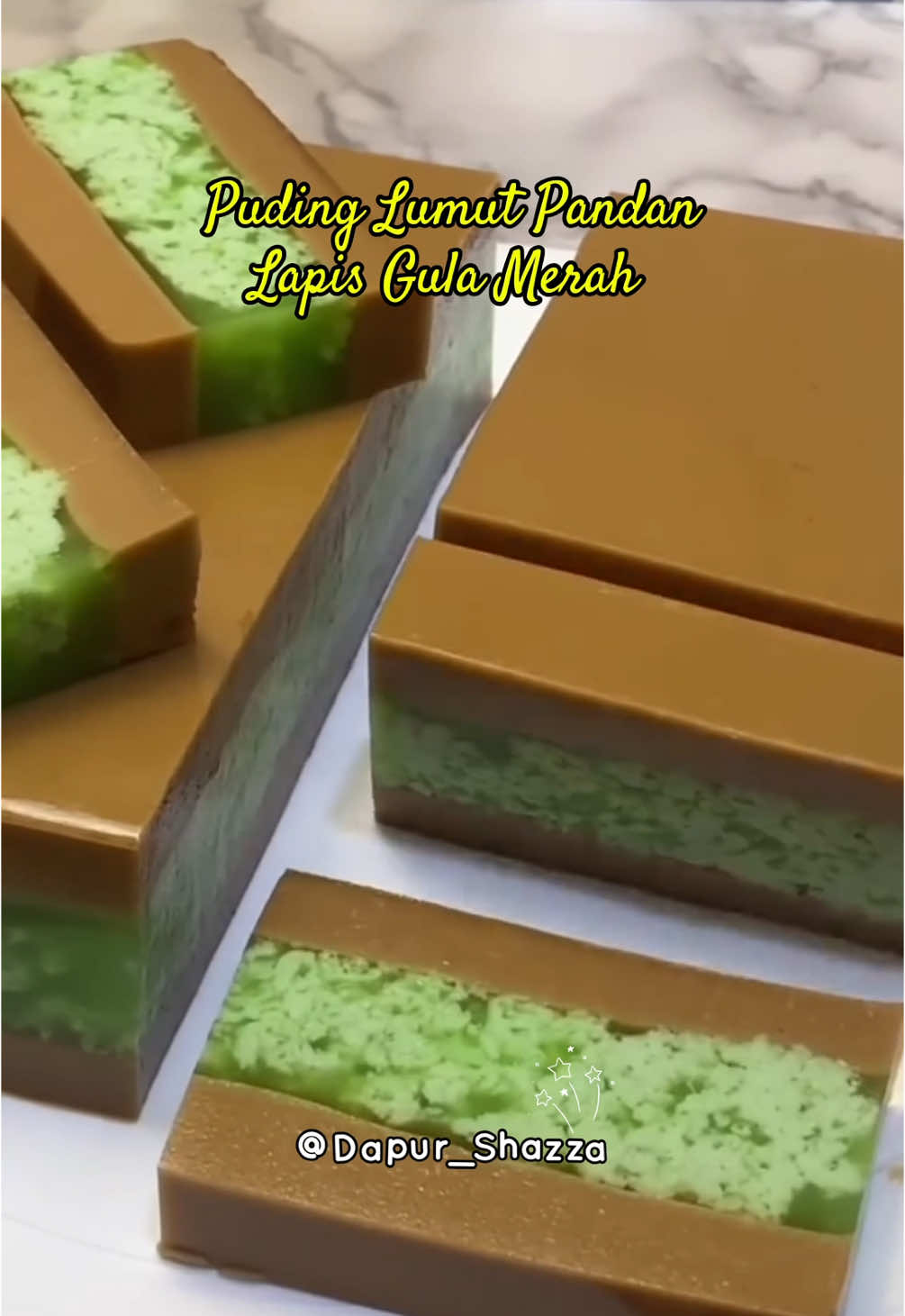 Puding Lumut Pandan Lapis Gula Merah  #puding #pudinglumut #pudinggulamerah #pudingenak  #pudingsegar  #cemilan  #idejualan 