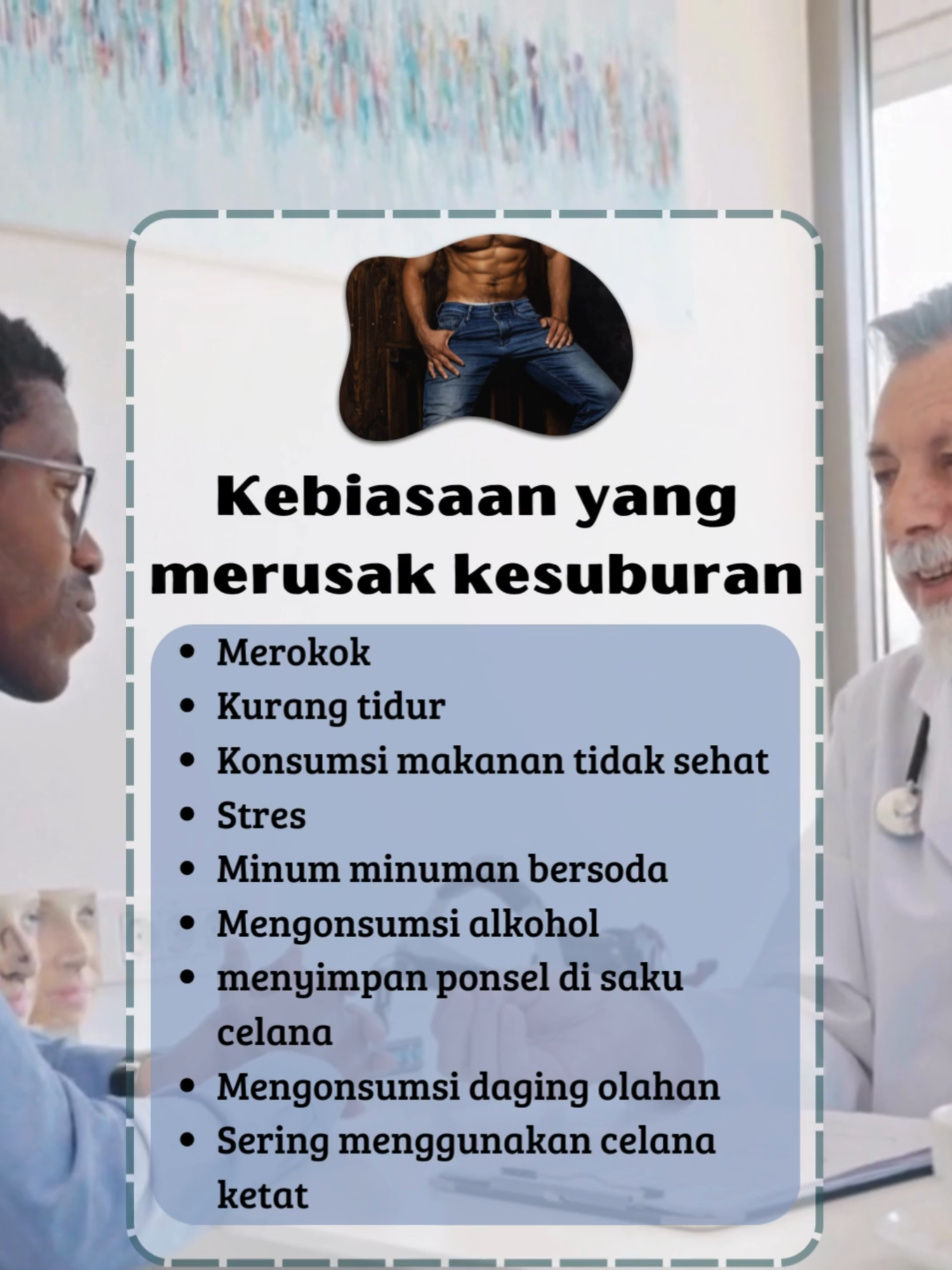 Kebiasaan yang  merusak kesuburan#kesehatan #edukasikesehatan #beranda #bissmilahfyp #biosqualene #fypシ゚viral🖤tiktok #minyakhatiikanhiu #fyp #kesuburan