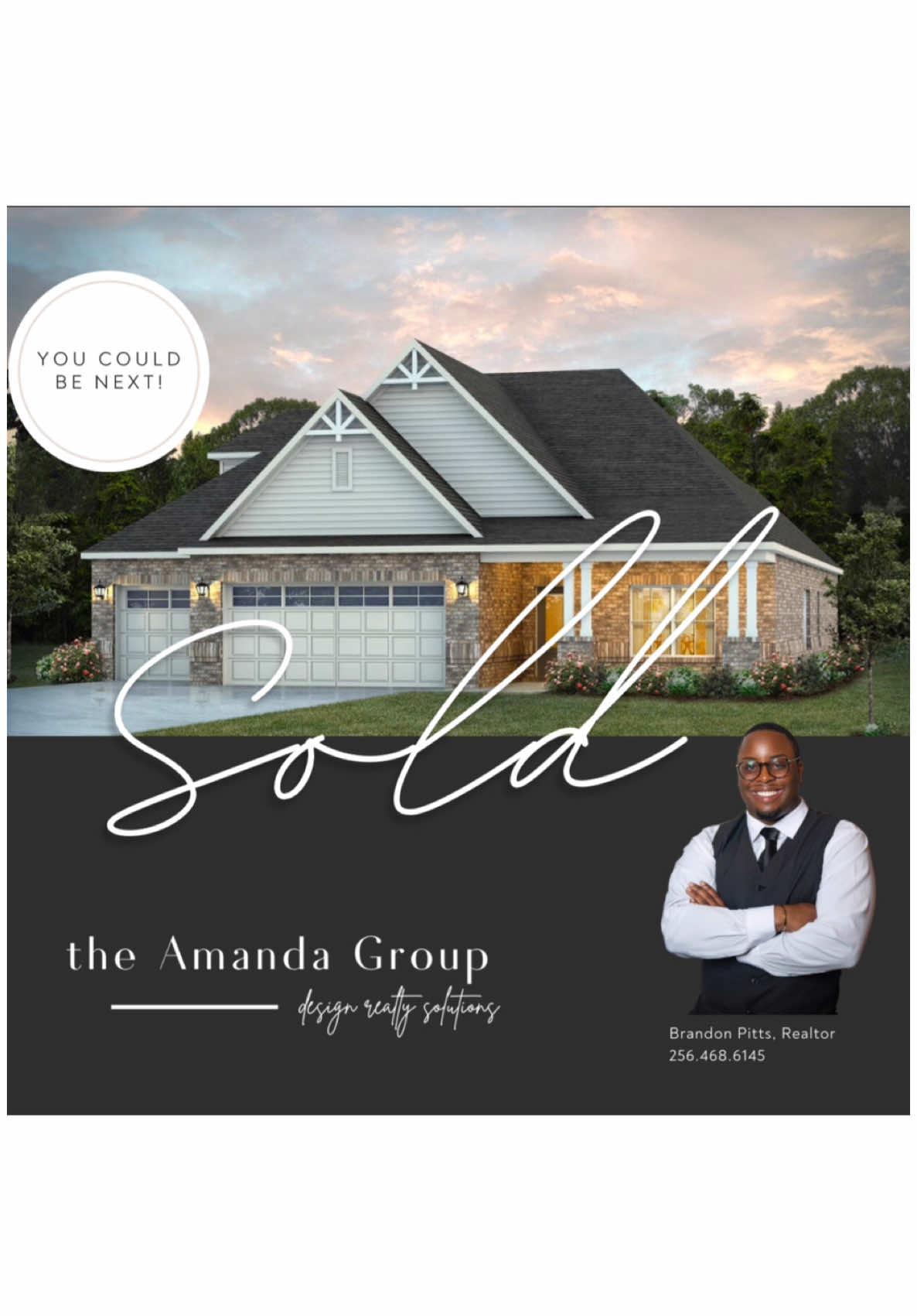 🎉 NEW HOME, NEW BEGINNINGS! 🏡✨ I’m beyond thrilled to announce that my amazing clients are officially the proud owners of this gorgeous new construction home! There’s nothing like the joy of watching a dream take shape from blueprint to reality. This home truly has it all—style, comfort, and space to make every moment special.  Highlights of this masterpiece: ✨ Grand foyer that welcomes you home in style. ✨ Chef’s kitchen with granite countertops, a spacious island, and seamless flow to the dining area. ✨ Expansive great room featuring hardwood floors, a cozy fireplace, and vaulted ceilings—perfect for gatherings and creating memories.  ✨ Covered back patio designed for ultimate relaxation and outdoor living.  From foundation to SOLD, it’s been an honor to guide my clients through this journey!💫 Thinking about building or buying your dream home? Let’s make it a Reality! Contact me today!  Brandon Pitts 📍 Design Realty Solutions | Huntsville, AL #NewConstruction #JustSold #DreamHome #huntsvillealabama #RealEsate 