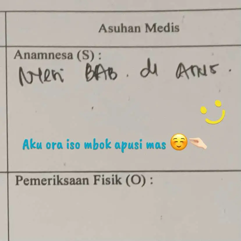 Pasien Tn. X usia 35 tahun, datang dengan keluhan Nyeri ketika BAB. Apa saja yang ditanyakan? Bagaimana dengan nyerinya? Dimana? Nyeri di perut? Atau nyeri di Anus? Selalu nyeri kah? -> Nyeri Di Anus, tiap BAB Apakah ada benjolan? Kasus banyak pada pasien dewasa adalah Hemoroid (Wasir) -> Tidak ada  Apa ada darah atau cairan? -> Ada lendir lendir yang keluar dok  (Pasien ini riwayat berobat 2 minggu lalu di luar dengan keluhan yang sama, diberikan anti nyeri tidak ada perbaikan) Mulai curiga..  Adakah yang dimasukkan dalam anus?  -> Tidak ada dok Oke lah, kita cek lab terlebih dahulu yaa..  Tadaa…  #dokter #hiv #sifilis 