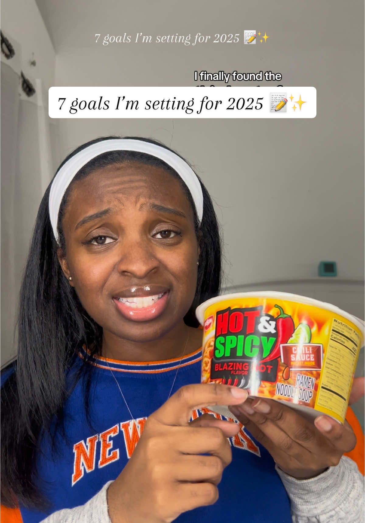 How could I forget the most important one 😅 being on TIME ! And manifesting some brands deals / paid ads ofc 🎥 | @Nissin Hot and Spicy when you see this sponsor me 🫶🏽🍜I’ve been eating your noodles on here for 2 years | #pintsizedlee #fyp #naturalhair #2025goals #manifesting #nissin #trending #hairgrowth #goalsetting 