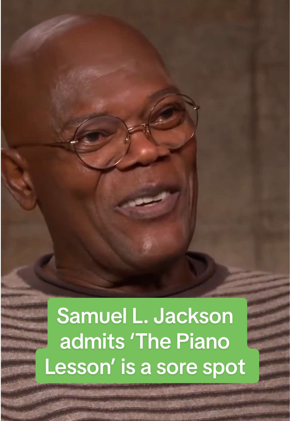 “I never had a case of the envies like that” 💬 Samuel L. Jackson admits ‘The Piano Lesson’ is a bit of a sore spot from college! #SamuelLJackson #ThePianoLesson