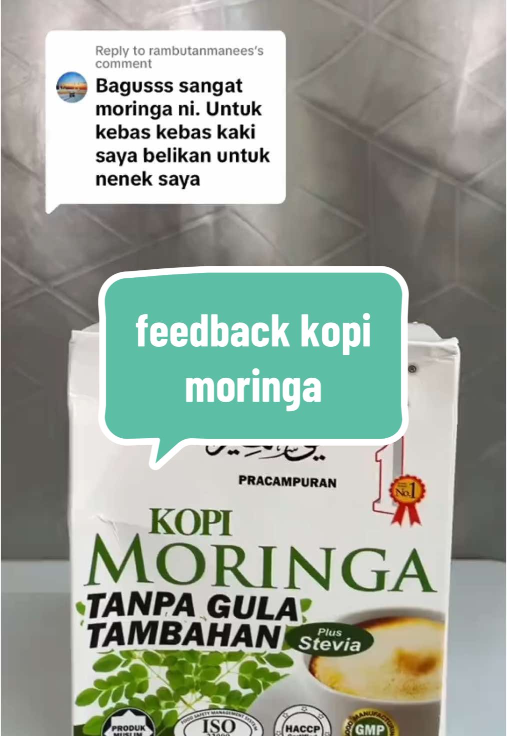 Replying to @rambutanmanees #moringacoffee #kopimoringa #moringabenefits #fyp #fypシ 