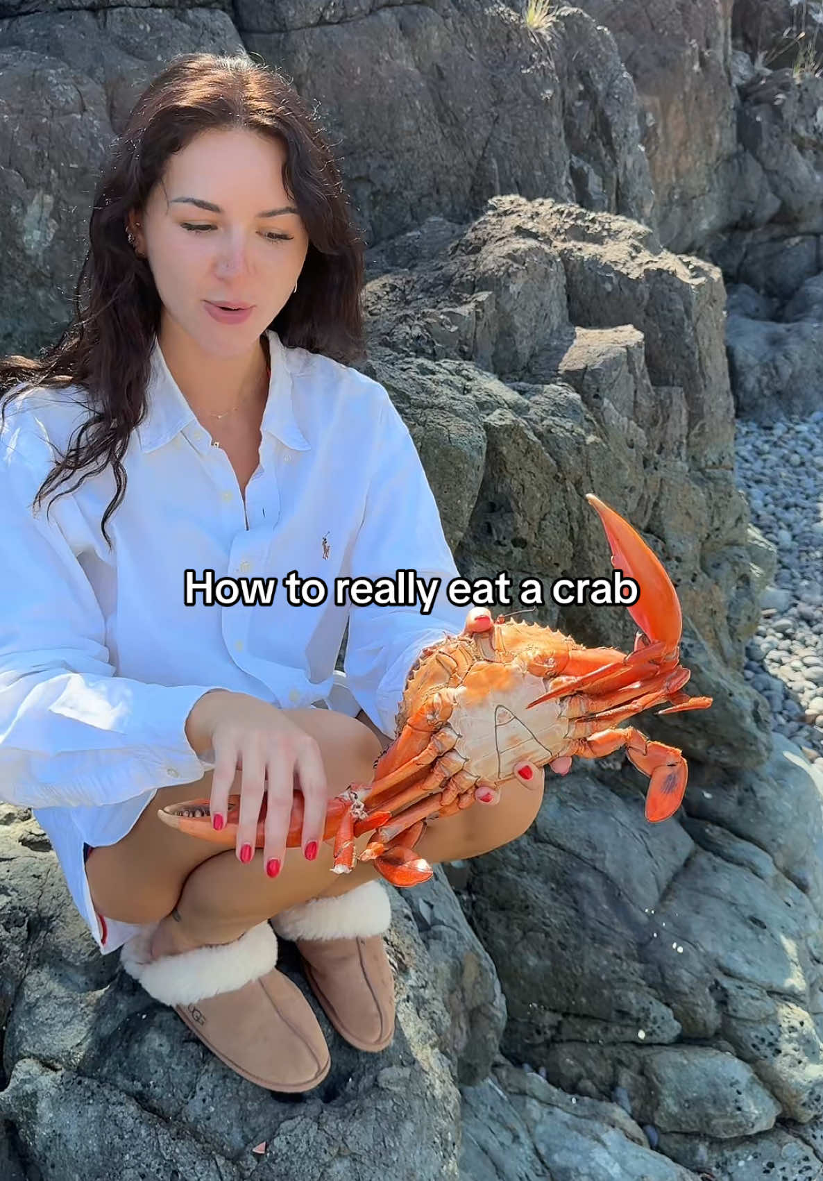 If its orange, it’s cooked 🦀