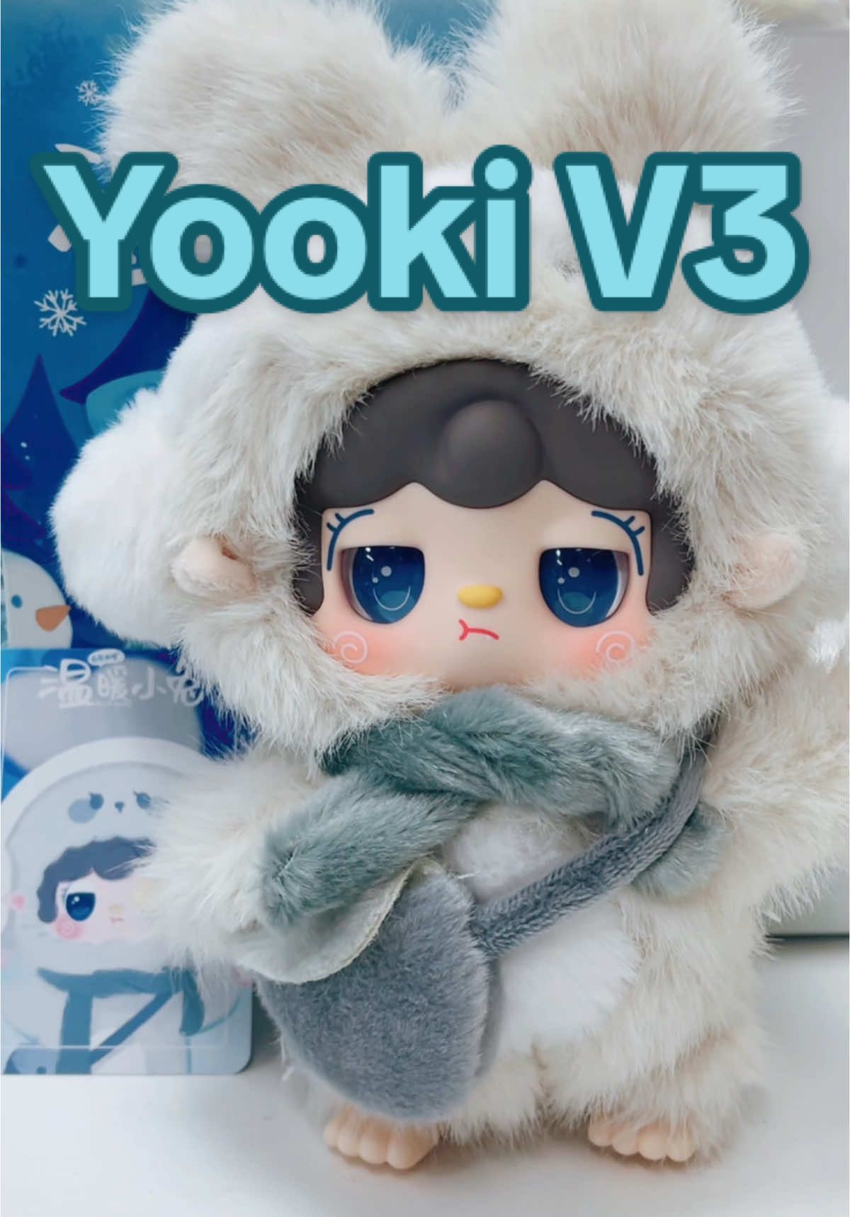 Yooki V3#fyp #blindbox #keychain #bagcharm 