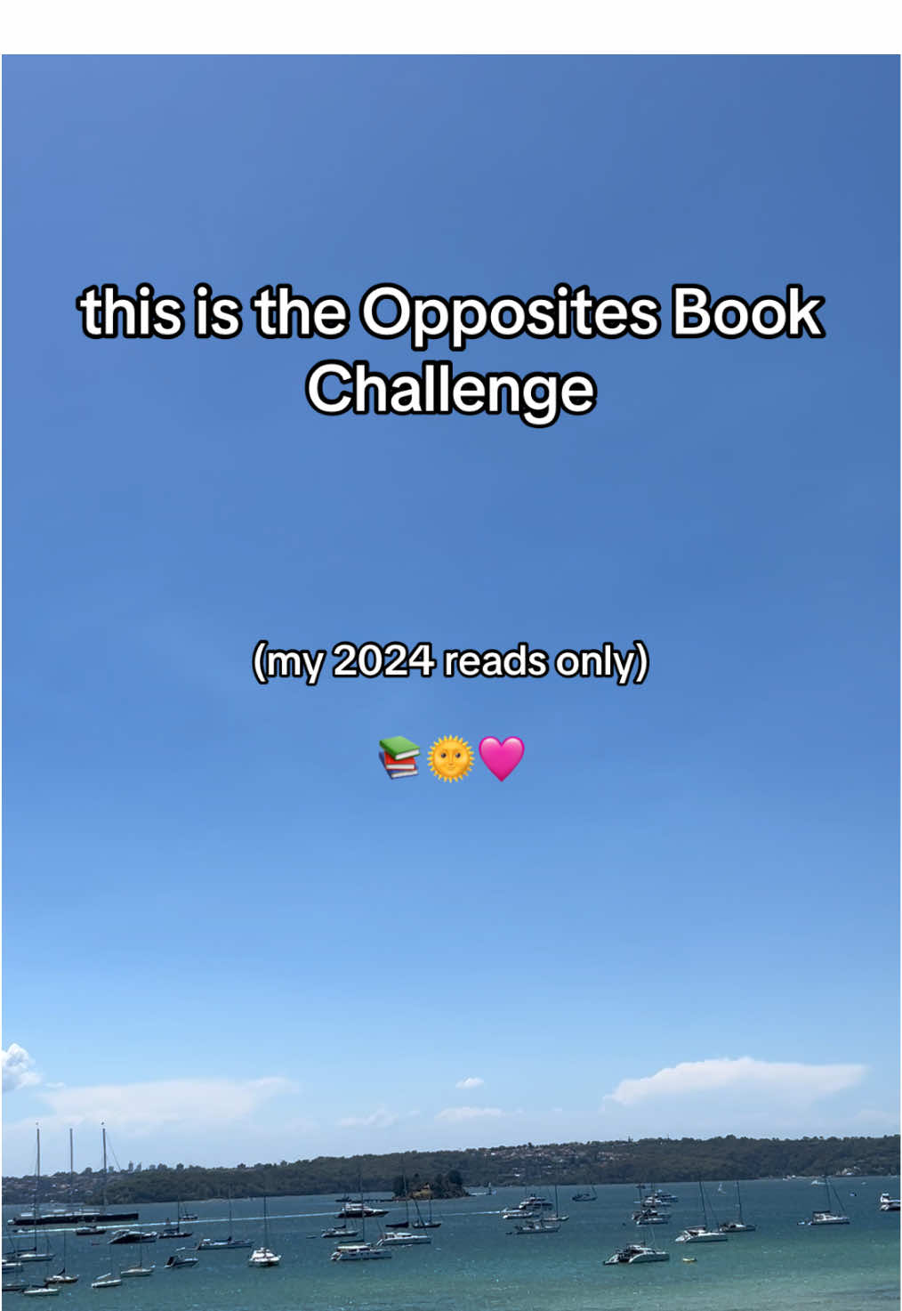 The Opposites Book Challenge (2024 edition) 📚🌞🩷 I saw @mandi 📚 booktok do this challenge recently and wanted to give it a go myself! I found this really fun to do!! Would encourage as many friends to take part as possible - I’d love to see your choices for these criteria  #BookTok #teamwork #thesevenyearslip #ashleyposton #magpie #elizabethday #anovellovestory #fourthwing #rebeccayarros #funnystory #emilyhenry #sametimenextsummer #annabelmonaghan #noneofthisistrue #lisajewell #wrongplacewrongtime #gillianmcallister  #fakedating #romantasy #thriller 