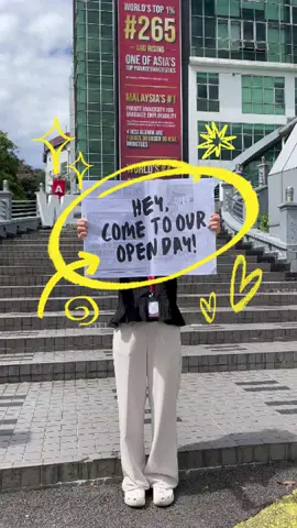 🌟 UCSI University Open Day – Your Future Starts Here! 🌟 🎉 We’re back! Discover endless opportunities and join us for an exciting Open Day this week! 😍 🗓 4-5, 11-12 & 18-19 Jan 2025 (10am - 5pm) 📍 Block G, Ground Floor, UCSI University KL Campus 🌟 Why you should be here: 🌟 🎓 Guaranteed 30% Education Grant* for Foundation in Science 🎓 50% Registration Fee Waiver 🎓 Scholarship Talks – Access scholarships of up to 100%! 🎓 On-the-spot Scholarship Offer Letters ✨ And so much more awaits you! 🔗 SIGN UP NOW via link in bio! #UCSIOpenDay #UCSIUniversity #Scholarships #YourFutureAwaits #EducationThatMatters 