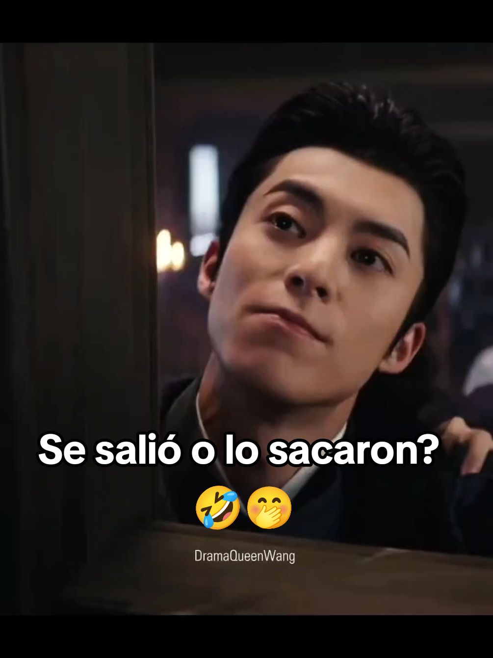 Pero él se salió, no lo sacaron 🤣🤭🥰#guardiansofthedafeng #xiqian #wanghedi王鹤棣 #DylanWang #dylanwang王鹤棣 #WangHeDi #cdramalovers #cdrama #doramas #funny #humor  #CapCut 