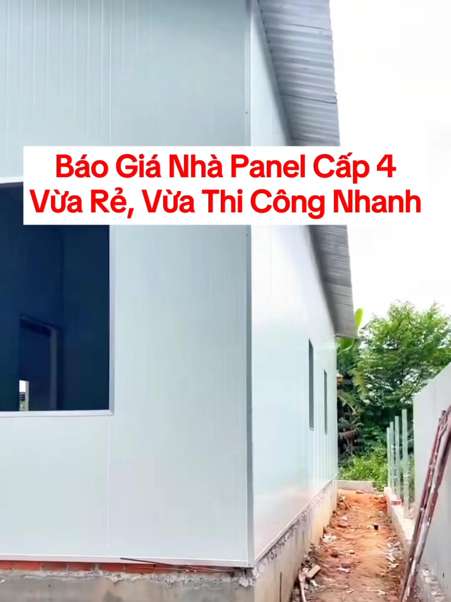 Báo giá nhà panel cấp 4 vừa rẻ vừa thi công nhanh #nhapanelgiare #nhapanel #nhalapghep #panelcachnhiet #nhacap4 #nhadep #nhagiare #cachnhietthinhphat