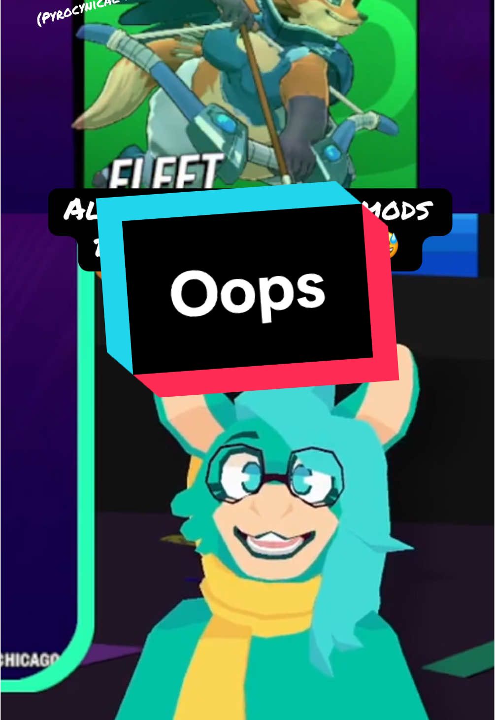 If you're gonna install every mod on gamebanana, check what you've got installed before going live. #vtuber #rivalsofaether #pyrocynical #furry 
