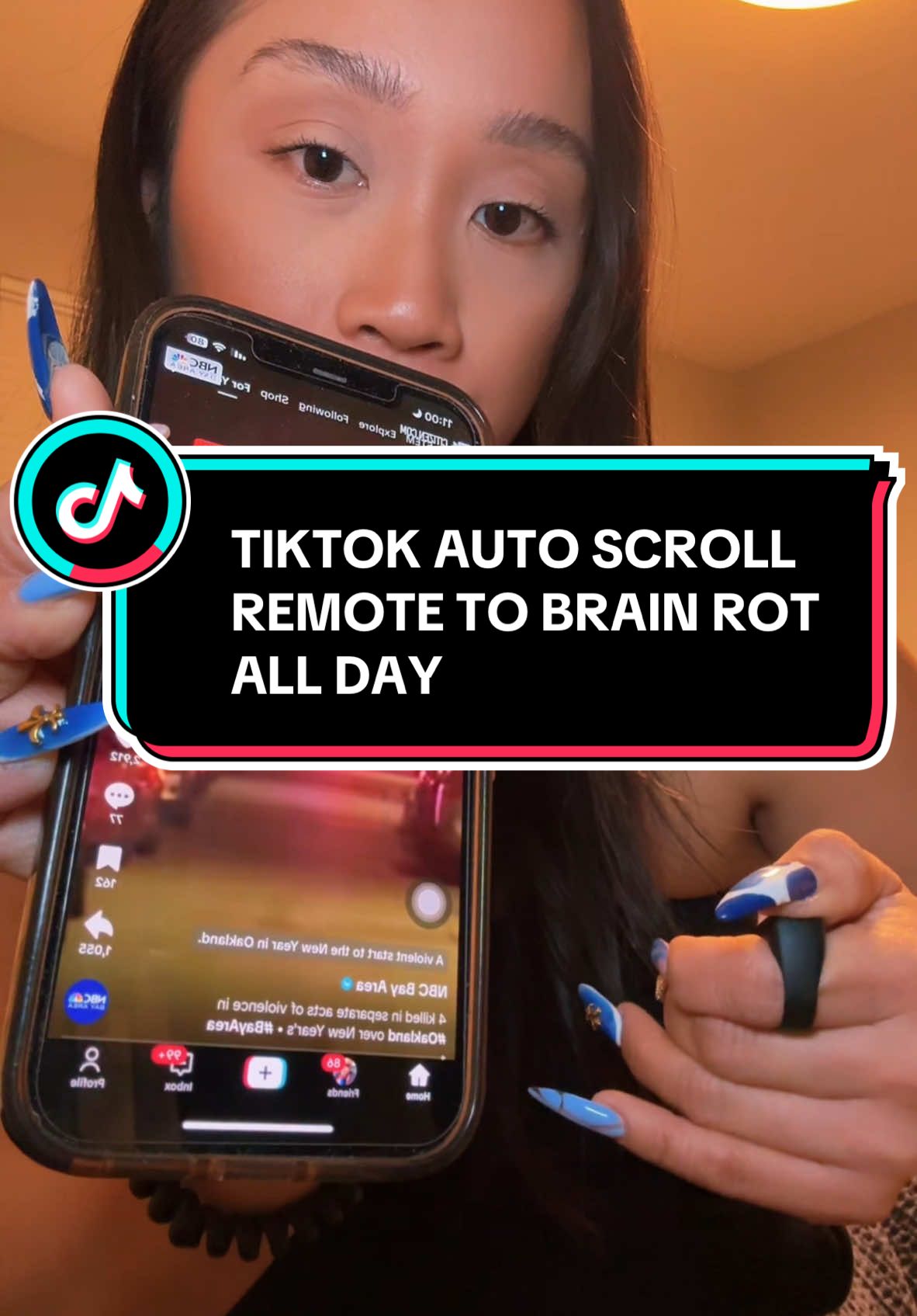 HOW TO AUTO SCROLL ON TIKTOK WITHOUT TOUCHING YOUR PHONE #brainrot #brainrotcore #remote #automaticscrolling #fyp #fypシ゚viral #tiktokremote #ADZERO #autoscroll #fypage #creatorsearchinsights #GYMSCROLL #gymmusthaves #musthaves 