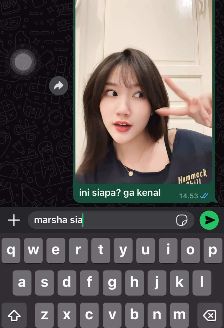 marsha siapa? ga kenal #joke #4u #marshajkt48 #fyp 