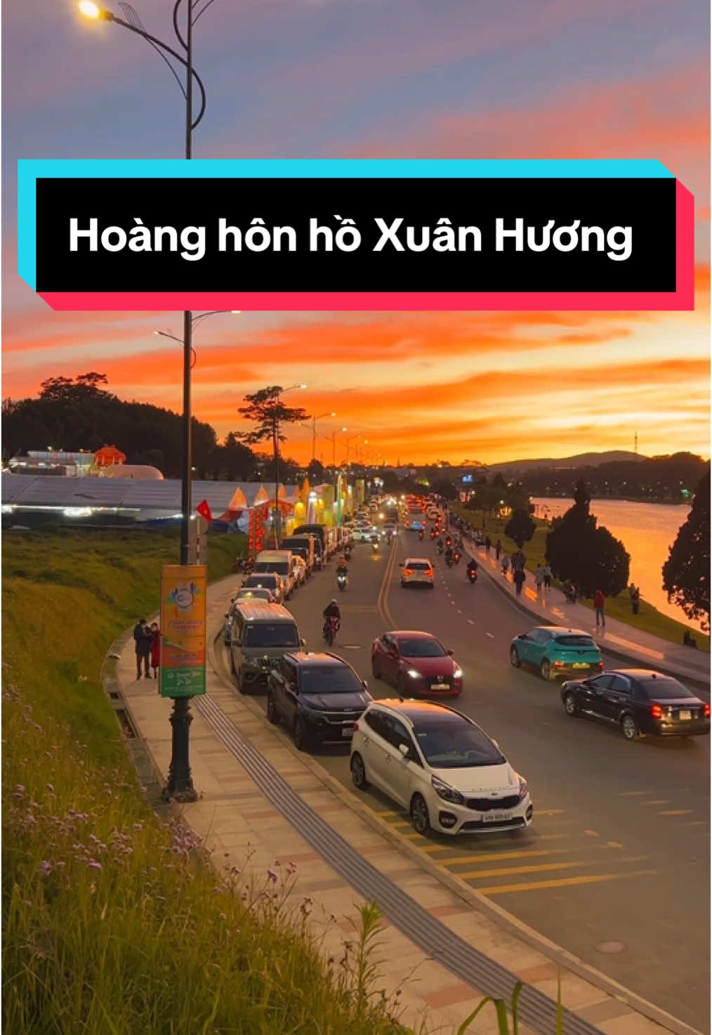 Vẫn là hoàng hôn xịn ở dốc Sương Nguyệt Ánh #sunset #dalatstatus #chuvietreview 