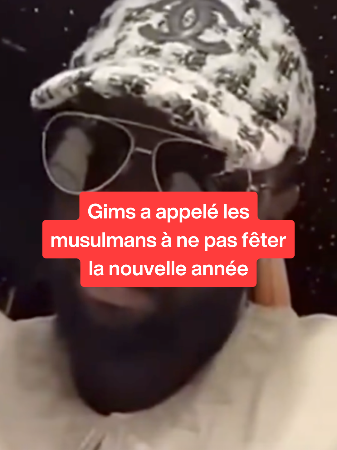 Gims a appelé tous les musulmans à ne pas fêter la nouvelle année #gims #maitregims #nouvelleannee #musulman #religion