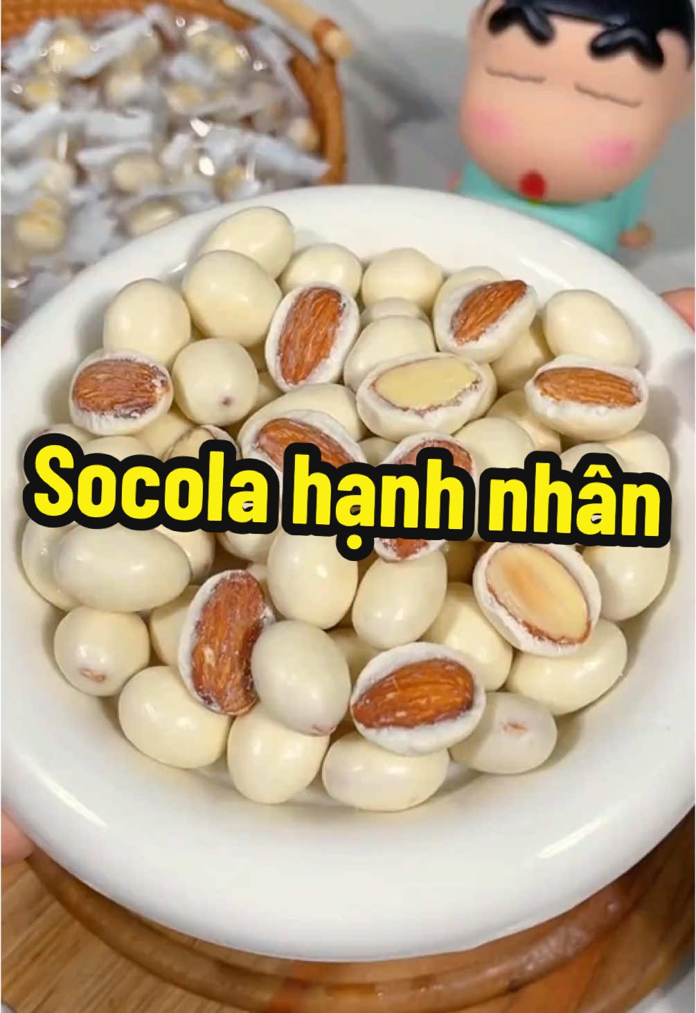 Socola bọc hạnh nhân #xuhuong #fyp 