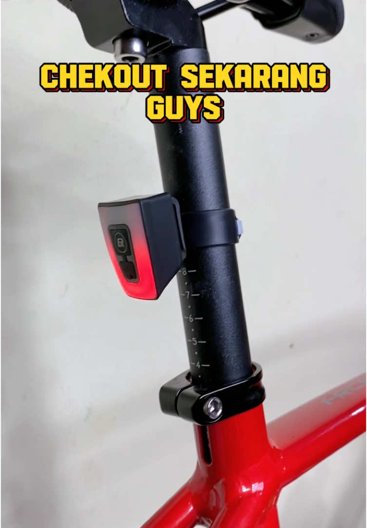 Lampu Sepeda Belakang Rockbros Bicycle Rear Light TT30-WD Rechargeable##rockbroscyclingindonesia##cycling##fyp##racuntiktok##rockbros##lampu