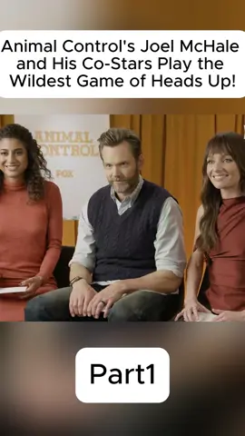Animal Control's Joel McHale and His Co-Stars Play the Wildest Game of Heads Up! Part1
