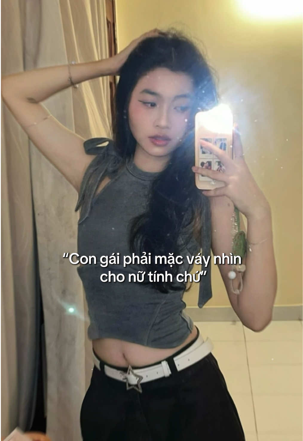 Team cả tủ chỉ có đúng 4 cái đầm nhưng có chục cái quần 🤡💞 #OOTD #outfitcheck #outfitinspo #outfitideas #mixnmatch #widelegpants #fyp #feminineenergy 