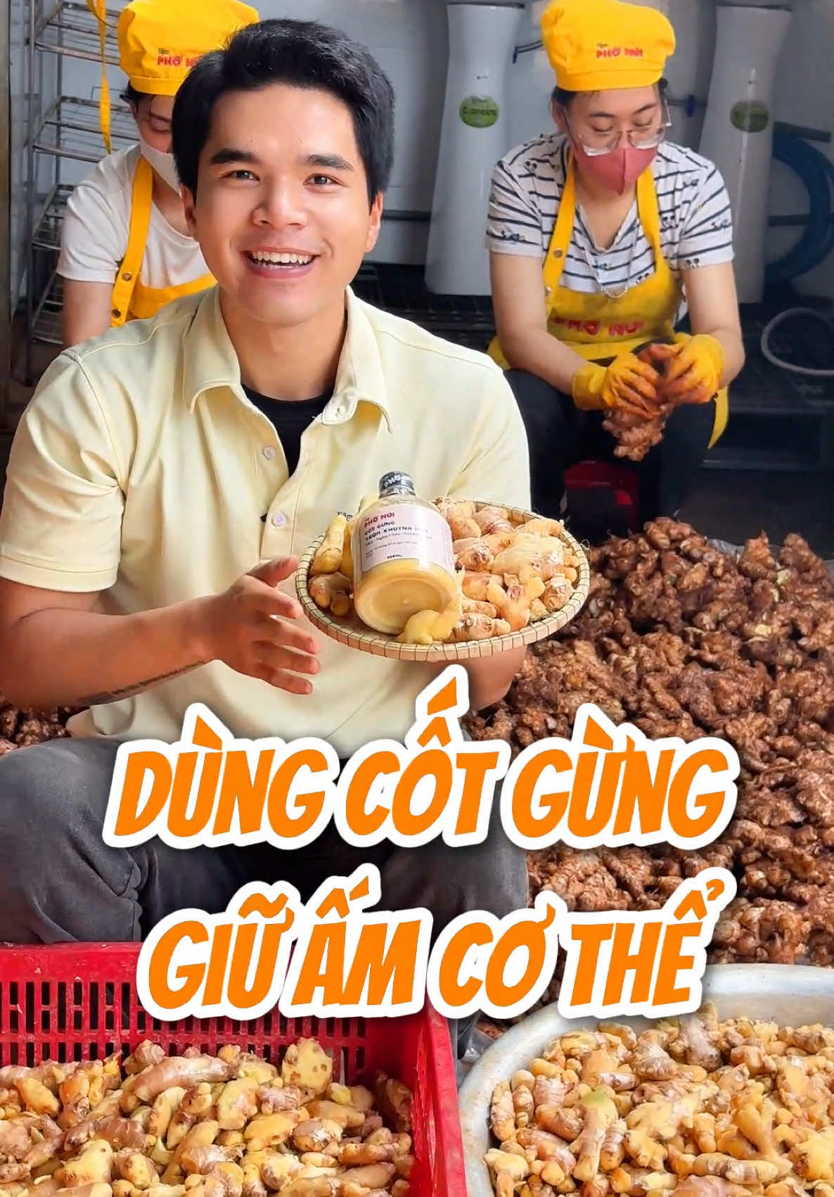 Cốt gừng giữ ấm mùa đông #tiemphonui #cotgungtramkhuynhdiep #TikTokShop 