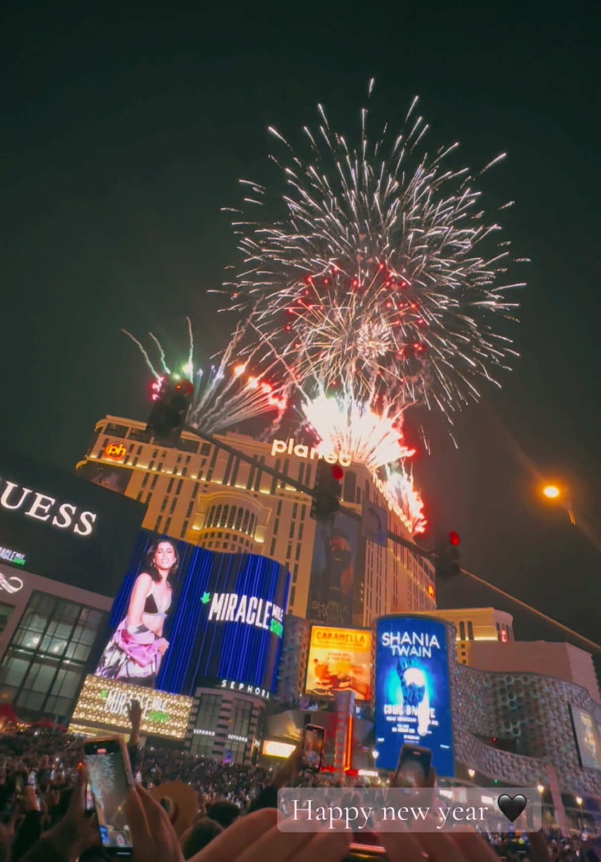 🖤 #newyear #tiktok #viral #lasvegas #2025 #reels 