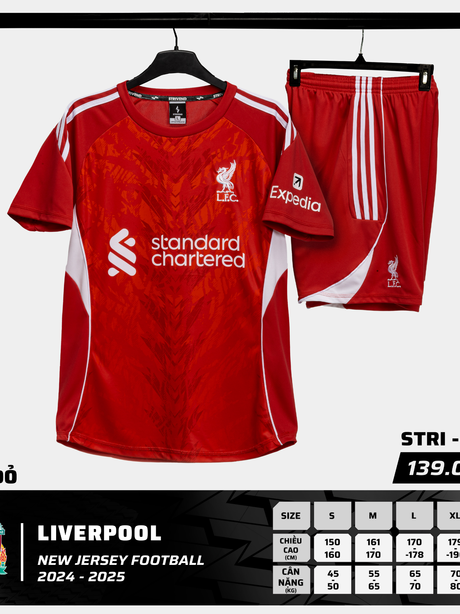 Liverpool Đỏ Design SS26 #Strivend #bongdastrivend #quanaobongda #CLB #liverpool