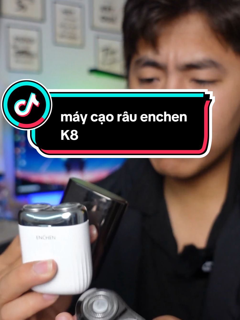 Máy cạo râu enchen K8 #huydocla