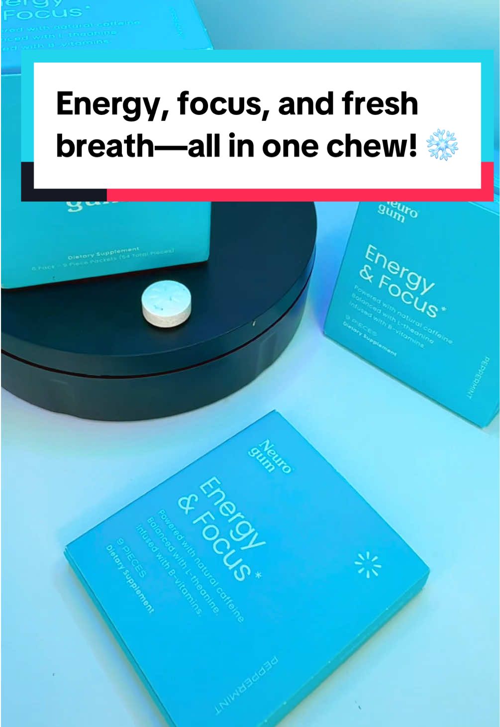 Energy, focus, and fresh breath—all in one chew! ❄️ #NeuroGum #NeuroMints #EnergyBoost #FocusHacks #Nootropics #BrainHealth #ProductivityTips #CaffeineFix #SugarFree #TikTokMadeMeBuyIt #ttsdelight #toptierjanuary #newyearnewaura #ttsdelightnow  @Neuro Gum 