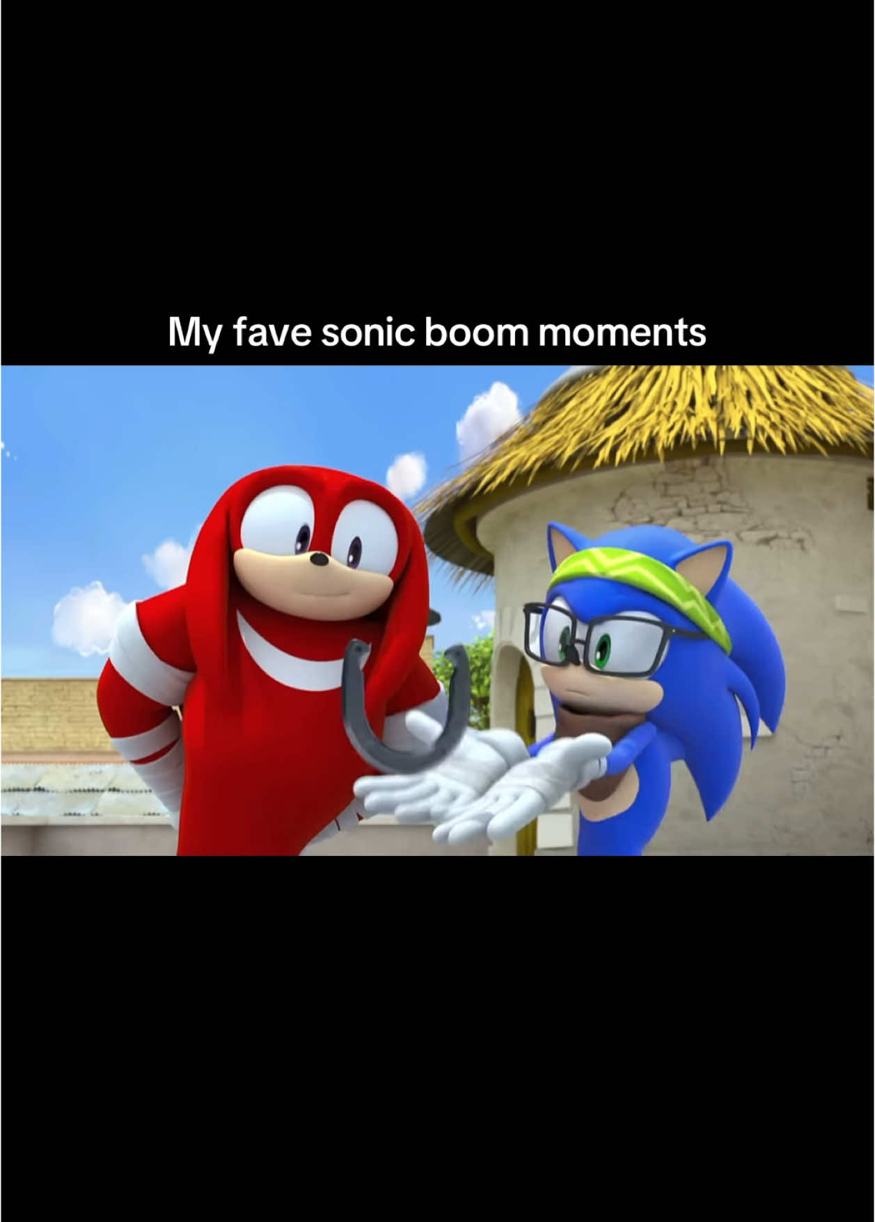 The forth wall breaks are my favorite #sonicboom #sonicboomshow #sonic 