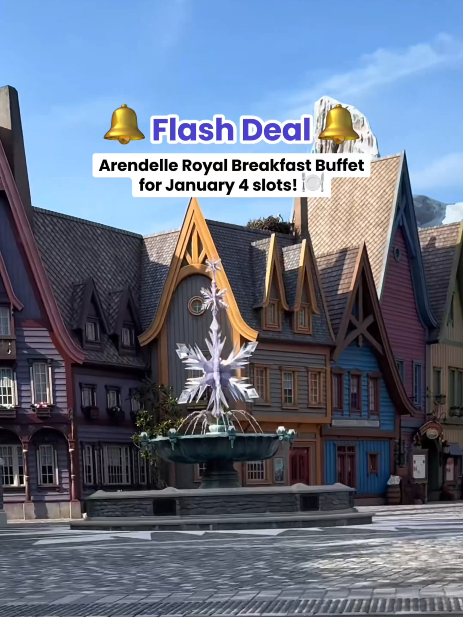 ✨ Start the year with a royal treat! ✨ Don’t miss this Flash Deal for January 4 slots only! 🍽️💖 It's now more affordable to meet Queen Anna and your favorite World of Frozen characters at Hong Kong Disneyland’s Arendelle Royal Breakfast Buffet. ❄️👑 ⏳ Hurry, this magical opportunity won’t last long—grab your slots before they melt away! Klook it a the link in bio ☃️✨ #KlookPH #YourWorldOfJoy #HongKong #Disneyland #WorldOfFrozen #KlookPromo