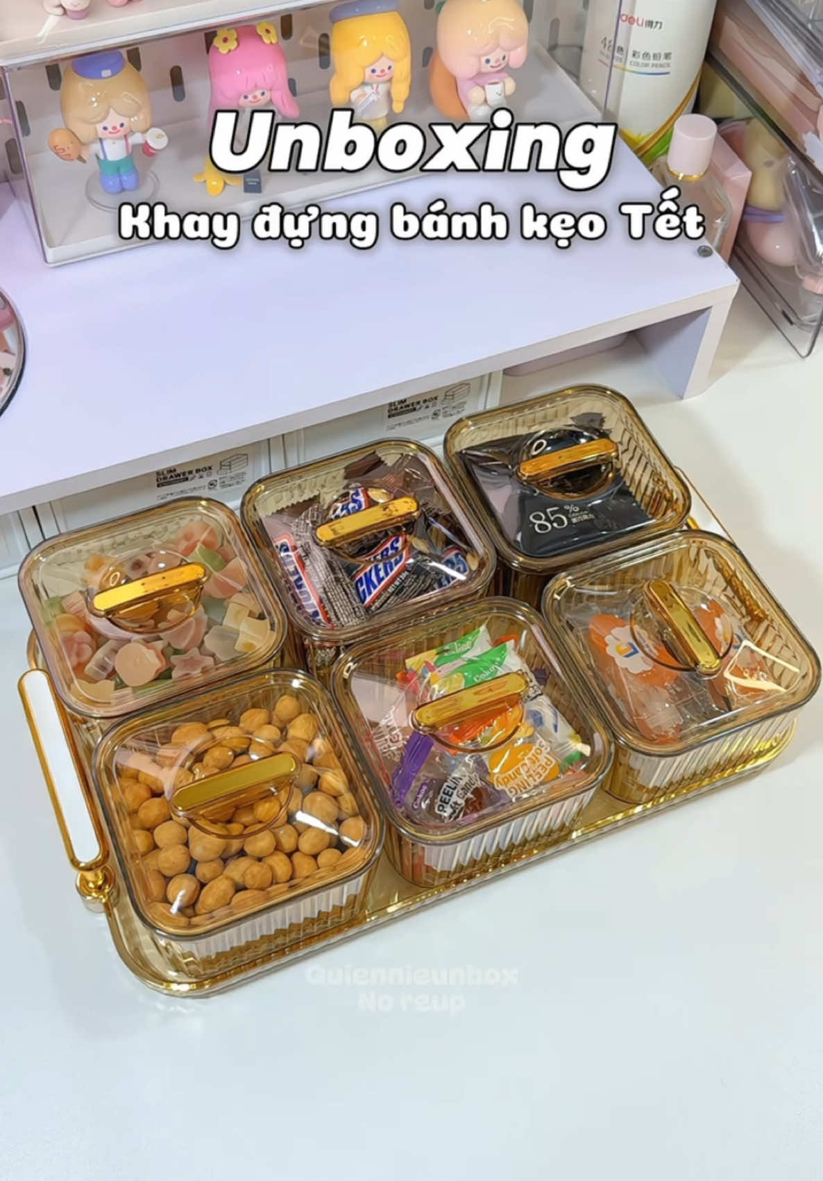 Khay đựng bánh kẹo, mứt Tết đẹp xĩuu lun 🥰🌼🌸 #unbox #unboxing #videounboxing #quiennieunbox #muataitiktok #review #tet2025 #tetatty2025 #tetatty #happynewyear #khaydungmuttet #khaybanhkeo #khaybanhkeotet #khaymuttet #muttet #banhkeo #banhkeotet #premiumclubvn #trending #trend #viral #xuhuong #xhtiktok #tiktok #TikTokShop #fyp #foryou 