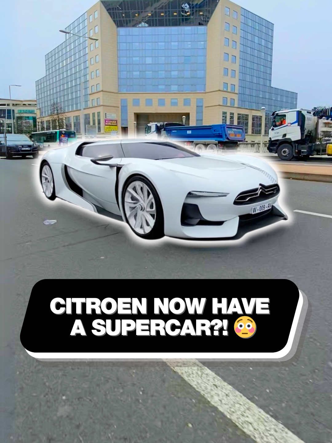 Just like starting up a jet… 😲 #citroen #luxury #concept