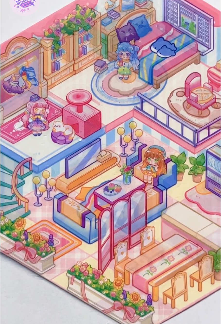 ASMR DIY 3D Miniature Sticker Scene:Sweet Home🎀🛍️🧸🩷🏩#asmr #stickers #cutesticker #stickershop #scene #stickerart #stickerlover #DIY #forupage #diylover #craft #creative #3dsticker #asmrtiktoks #stickerfortune #cute #satisfyingvideo #SmallBusiness #asmrsounds #giftideas #giftforkids #stickergame #stickermaking #stickerchallenge #stickertok #kawaii #diyproject #diystickers #scrapbooking #journaling #scrapbooklove #journalwithme #usa🇺🇸 #canada🇨🇦 #au #europe #unitedkingdom #de #fr #spain #saudiarabia🇸🇦 #australia #singapore #japan #korea #warmhome 