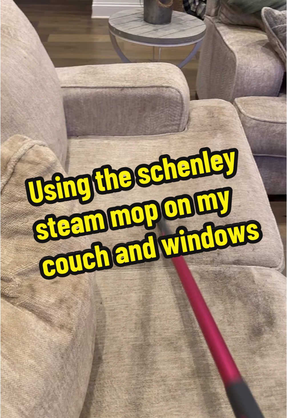 Use this steam mop everywhere in your home! You’ll love it. #schenley #steammoponcouch #steammoponwindows #steammopcleaning #quickcleaning #easycleaning #CleanTok #cleaningcouches #7inonesteammop #deepcleaning #steamcleaning 