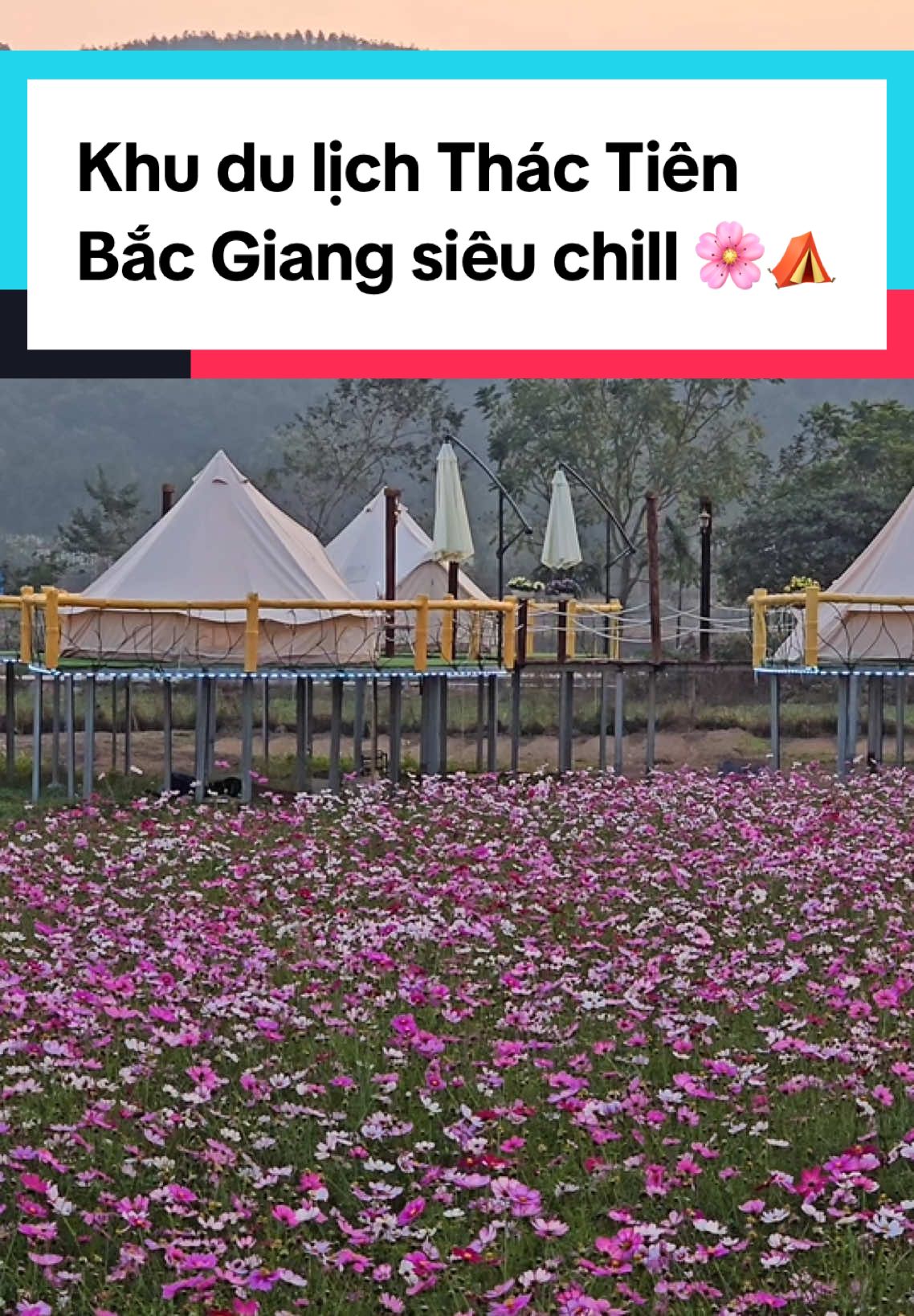 Địa điểm cực kỳ chill ở gần thành phố Bắc Giang, có vườn hoa siêu đẹp, lẩu nướng ngon và rộng rãi phù hợp để tụ họp cuối năm. Rủ đồng đội đi ngay thui nào! #yenvivu #bacgiang #thactienbacgiang #vtvcab 