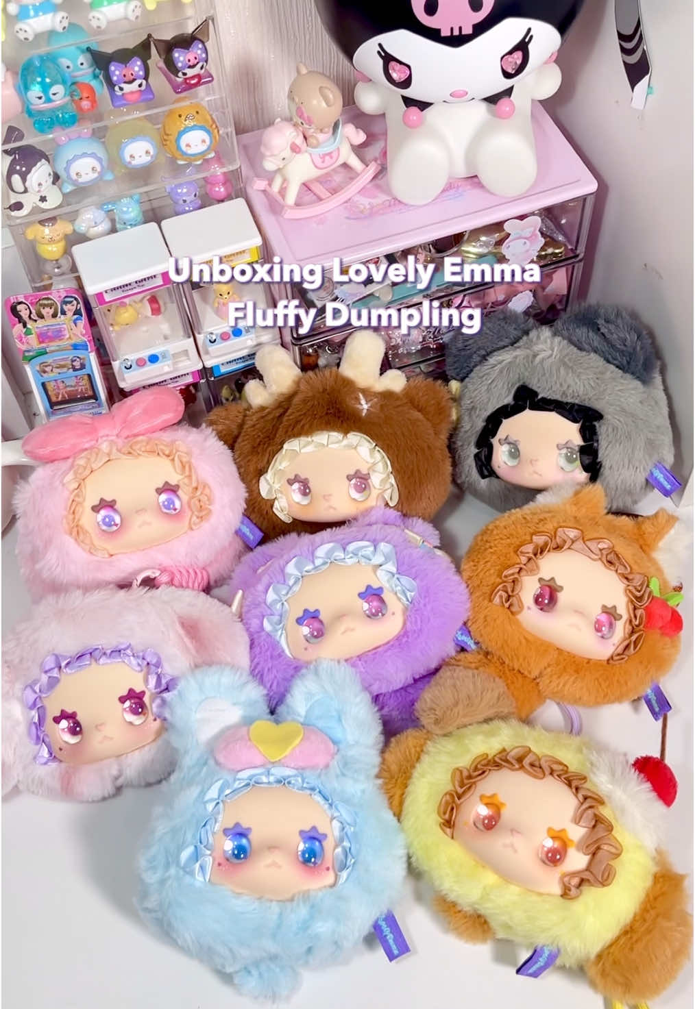 Versi fluffnya figure lucky emma 😭 Rekomendasi gantungan tas / bag charms super lembut, lucu dan berguna bisa jadi pouch coin! unboxing Lovely Emma Fluffy Dumpling series blindbox 🫶🏻 #Luckyemma #qeflq #emmablindbox #lovelyemma #bagcharms #trinkets #blindbox #unboxing #unboxingtoys #mainan #cute itu 