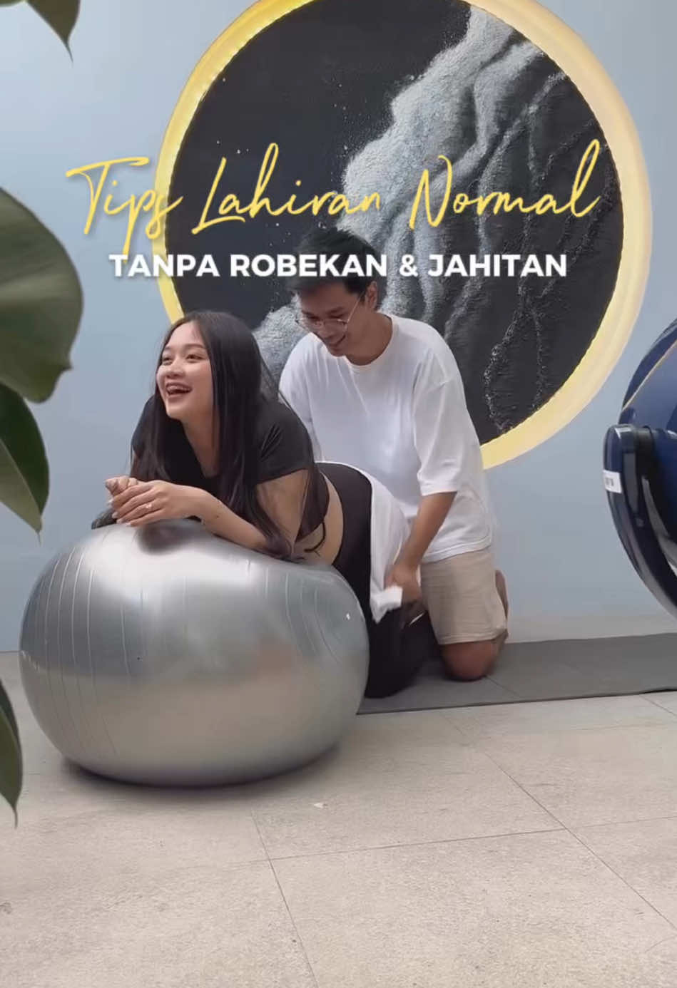 Tips & trick lahiran normal tanpa jaitan robekan ala aku🥰