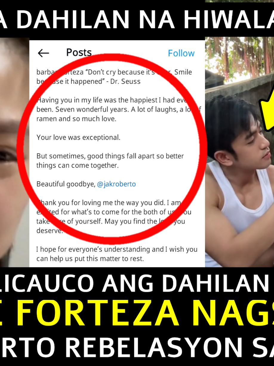 Barbie Forteza ISINIWALAT ang TOTOO sa HIWALAYAN nila ni Jak Roberto! David Licauco Third Party? Kinumpirma ni Barbie Forteza ngayong Hapon na Hiwalay na sila ng kanyang Long Time Boyfriend na si Jak Roberto. Barbie Forteza ar Jak Roberto Break Up Hiwalay na tinapos na ang kanilang 7 Year Relationship. Si David Licauco Nga ba ang Third Party? #barbieforteza #jakroberto #davidlicauco #barda #showbiz #showbiznews #philippines #philippinesnews #newsph #viral #viralph #trending #fyp #fypシ #fypシ゚viral #itsshowtime #itsshowtimena #viceganda 