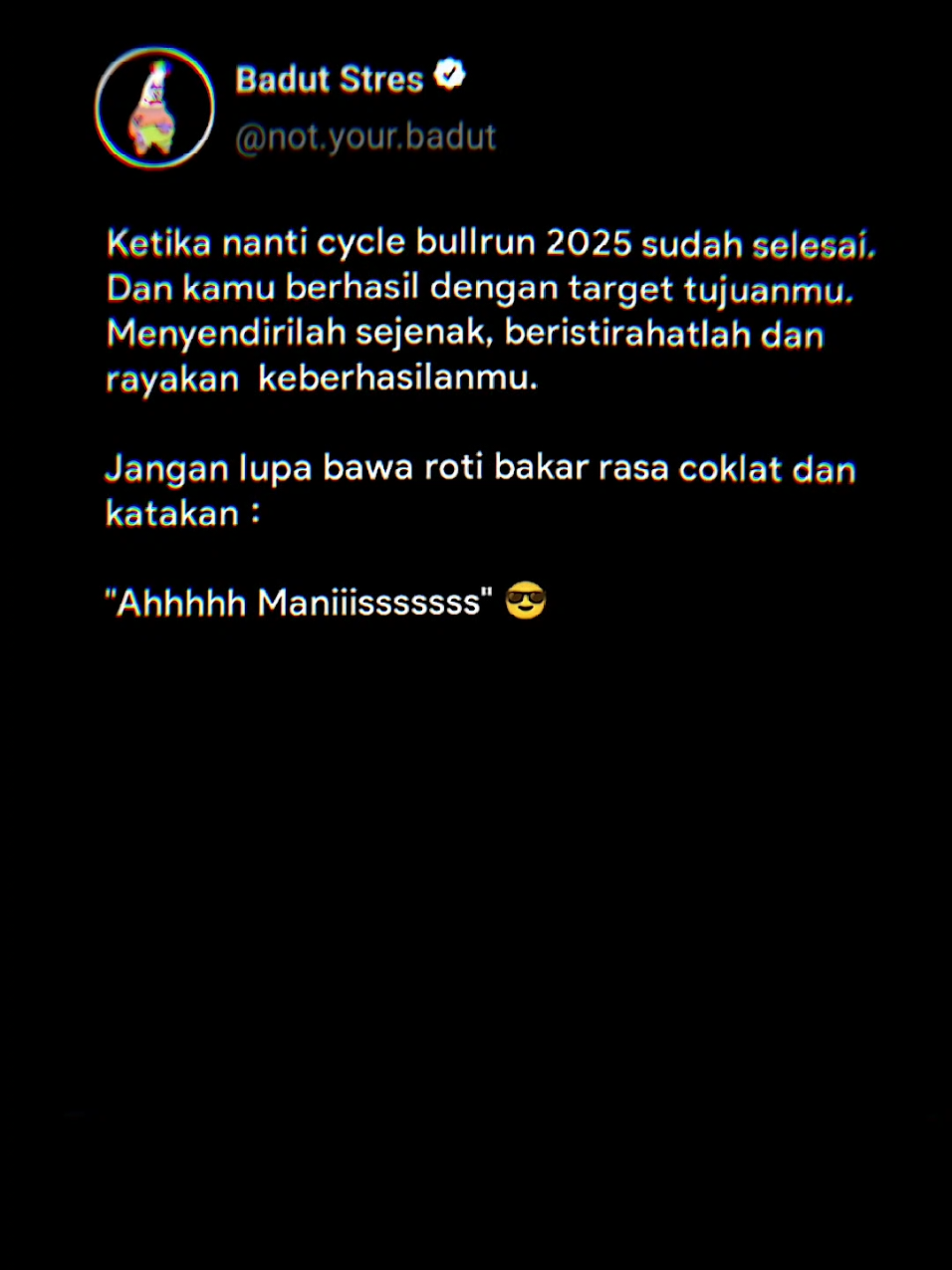 sampai jumpa dipuncak cycle 📊🤡 #fyp #foryoupage #masukberanda #fypシ #fyppppppppppppppppppppppp #pastikanfyp #4u #bullrun #bullrun2025 #investor #crypto #bitcoin #altseason #trading #trader #supermegacycle 