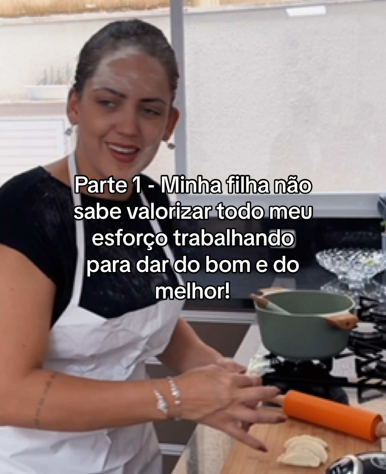 Parte 1 - Minha filha não sabe valorizar todo meu esforço trabalhando para dar do bom e do melhor! #tamara #tamarakastro #novela #novelastamaraepaulo 