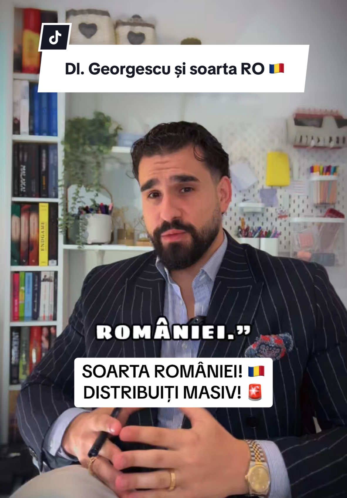 Dl. Georgescu și soarta României! 🇷🇴 #robertgrecu #romania #trăiascapatria #suscudânsa #fyp #foryou #democratie #alegeri #suveranitate #calingeorgescu2024 