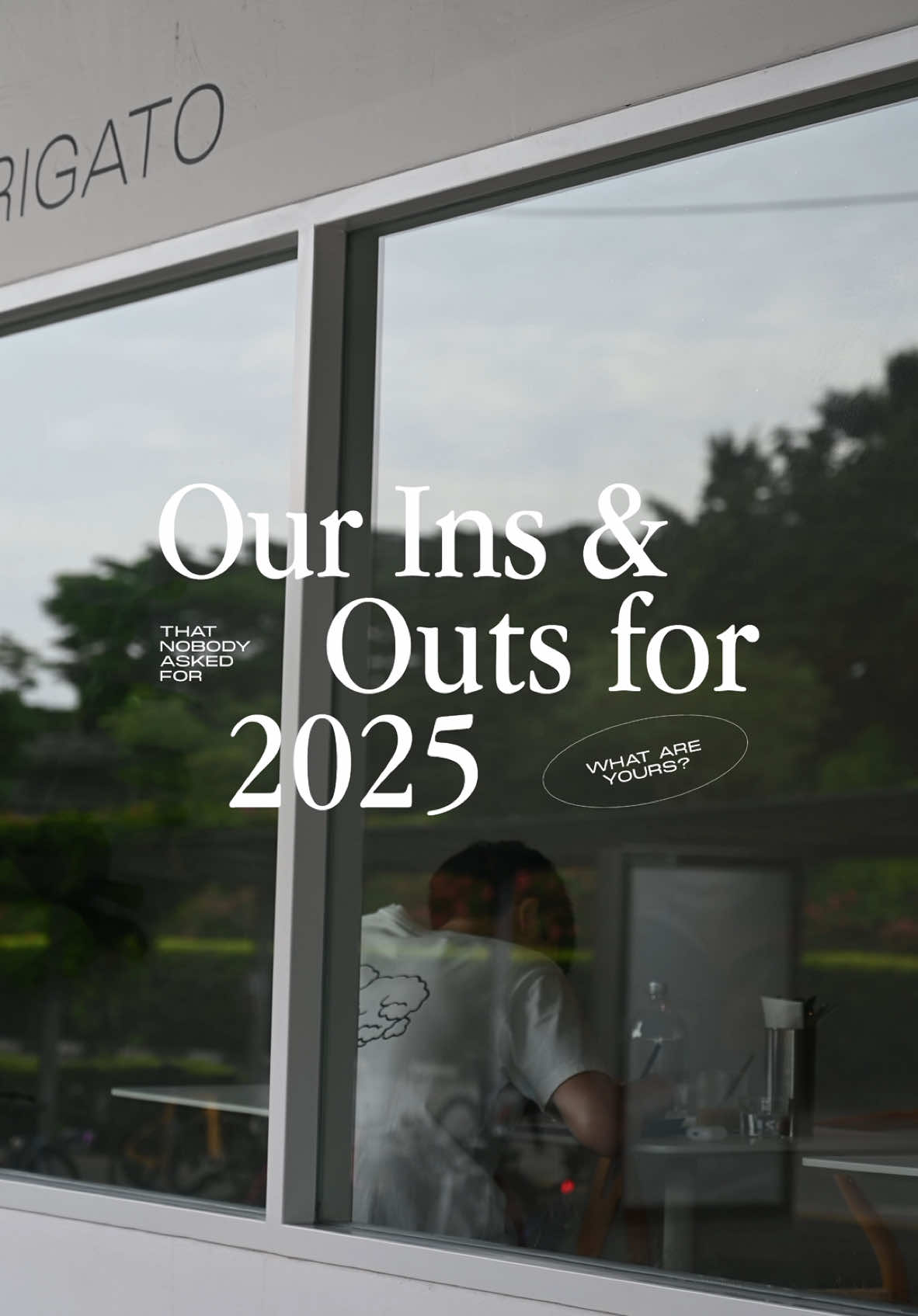 It just hit us this morning that we are now closer to 2050 than we are to 2000—that hit hard.  That reminded us to set our intentions for the year ahead, so here it is: More shared moments, more coffee dates, more reasons to gather - whether at our outlets or at home ☕️✨ What are your 2025 intentions? Let us know 🥹