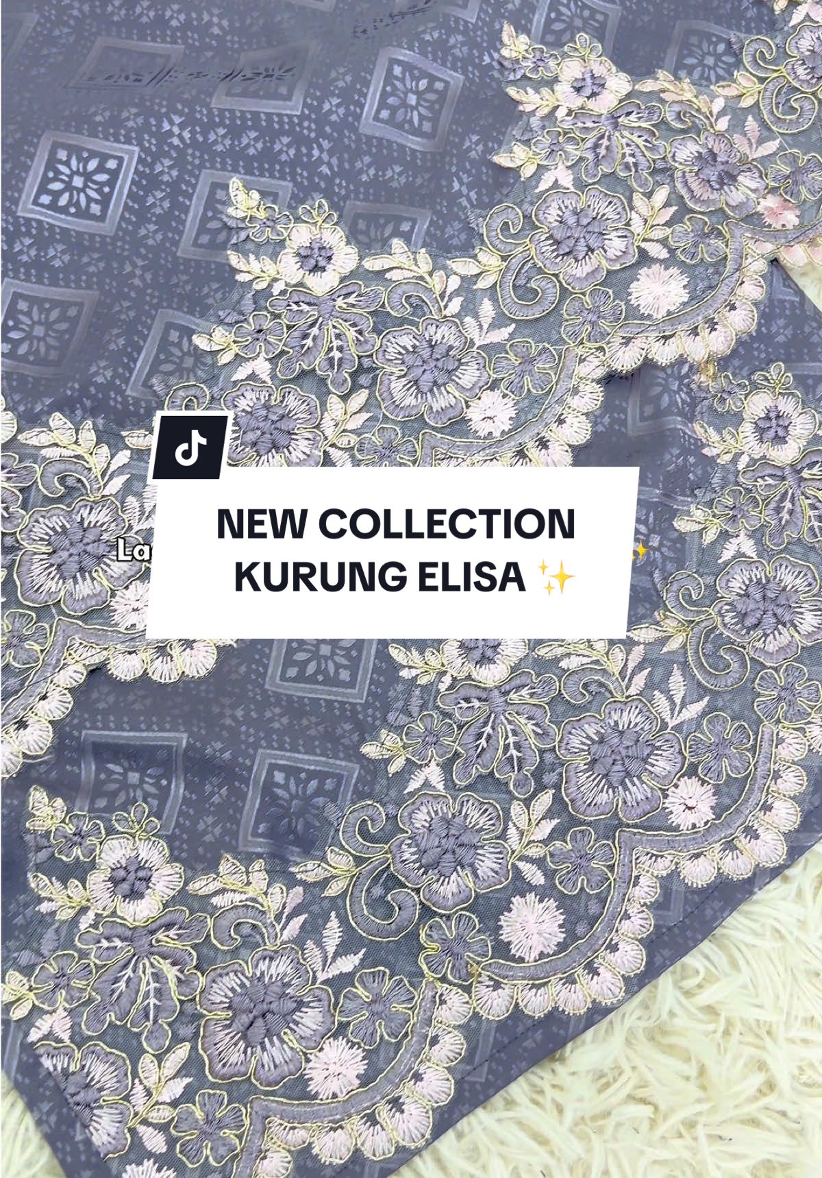 Mesti dah tak sabarkan tggu Elisa ni? Material Jacquard n lace tu beseri sgt kalau sedondon ibu anak 😍 Set alarm dan join live kita Sabtu ni okeh ✨ #nfhboutiquegallery #newlaunching #newproductlaunch #kurungelisa #kurung #bajukurung #bajuraya2025 #nfhraya2025 #manismanislebaran #TikTokShop #fyp 