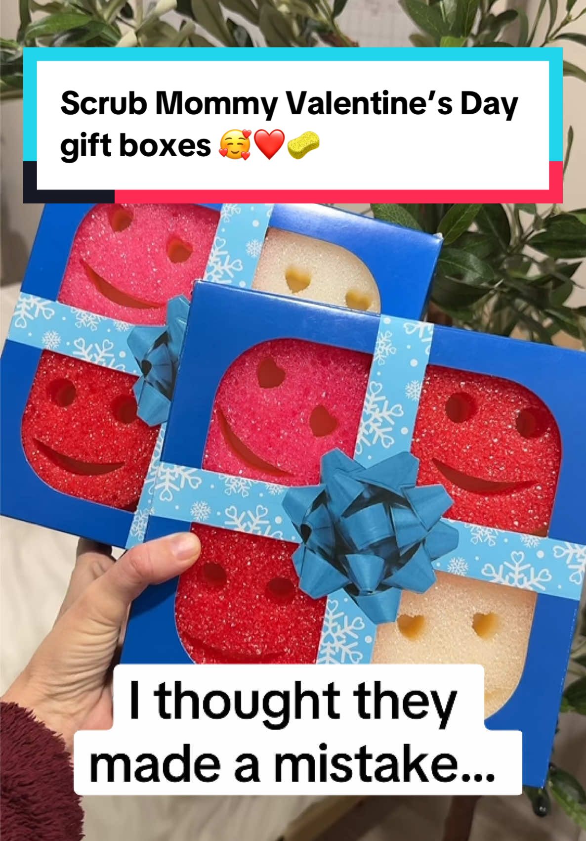 Replying to @CamryElaine❤️ honestly I thought they made a mistake when two Scrub Mommy gift boxes showed up! #scrubmommy #scrubmommysponge #valentinesdaygiftbox #valentinesdaygiftideas #valentinesdaygiftsforher #giftbox #giftsforher #heartshaped #scrubdaddy #newyearnewaura #sponges 